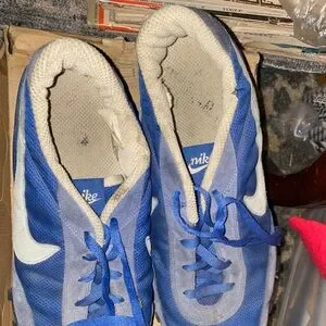 2005 Nike Waffle Racer 2 Blue 303918-441 Sneaker size 13 Brand New Vintage Nike Waffle Racer 2 W Grey Blue... | Depop main image 4